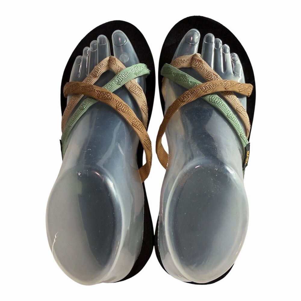 B2 Teva Women's Olowahu Mush Flip Flops Sandals  Size 7 - Picture 7 of 9